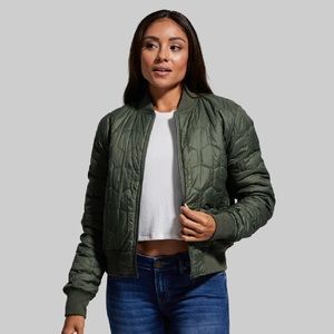 Born Primitive Bomber Jacket (Elm) Medium NWOT